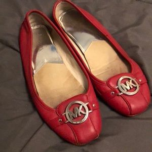 Michael Kors red flats